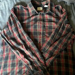 Men’s L flannel L L Bean